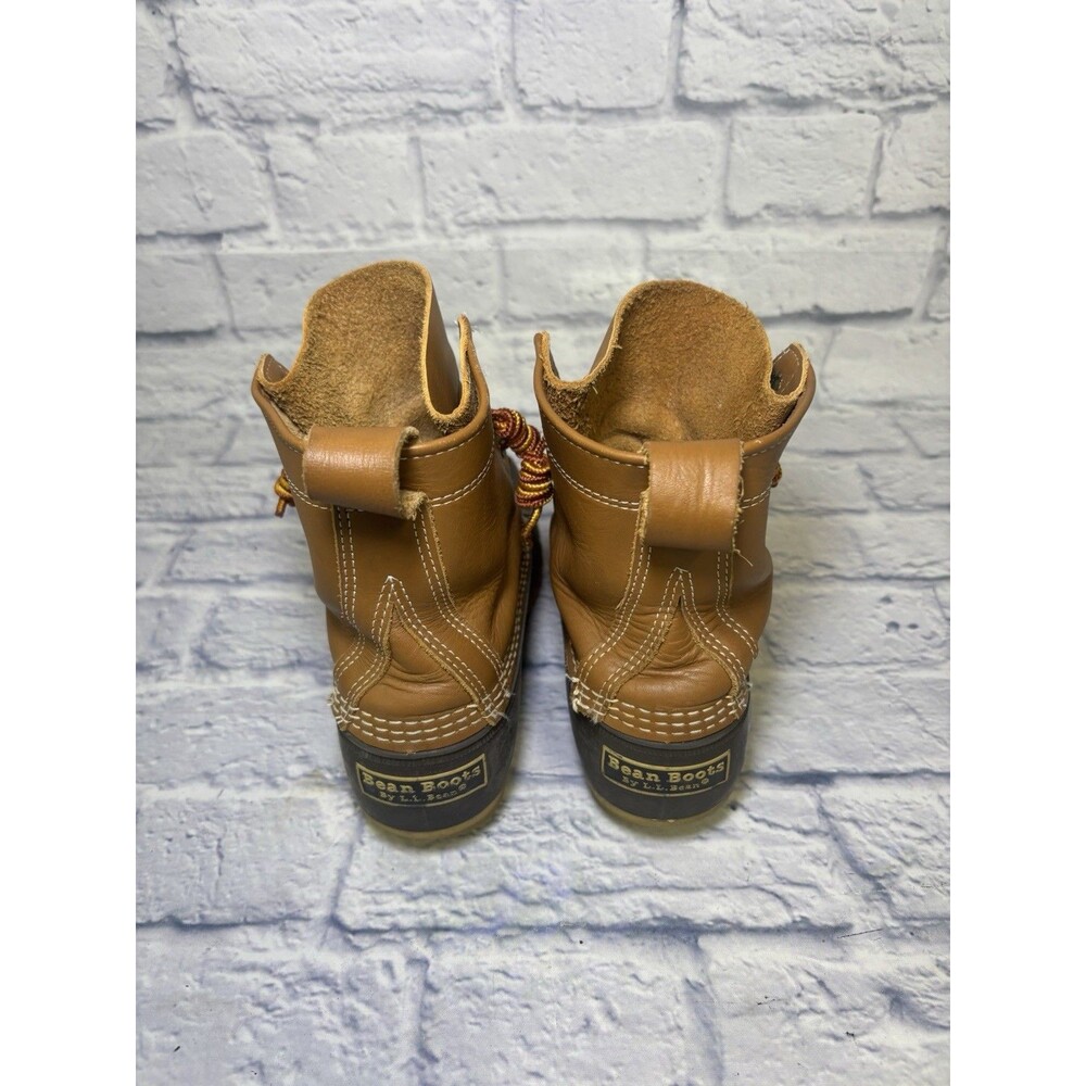 LL Bean Boots BM Size 9 M Womens  Brown 8" Waterproof Made In The USA - Picture 5 of 12